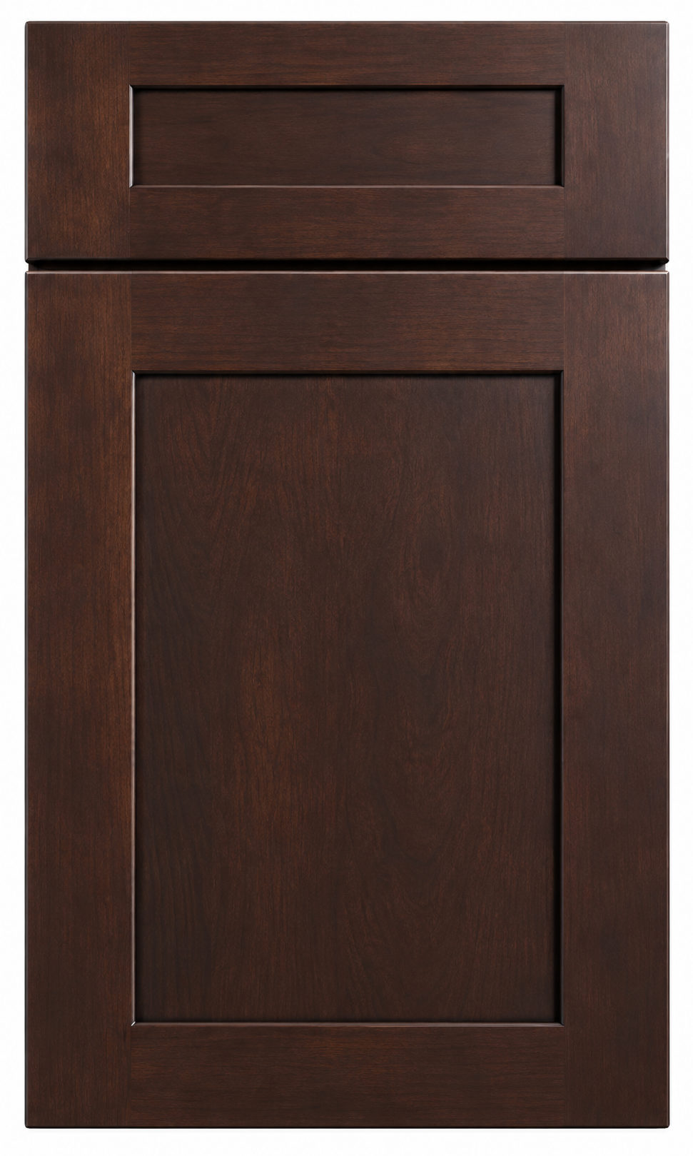 Cocoa Shaker door and drawer-front profile