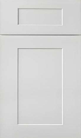 White Shaker door and drawer-front profile