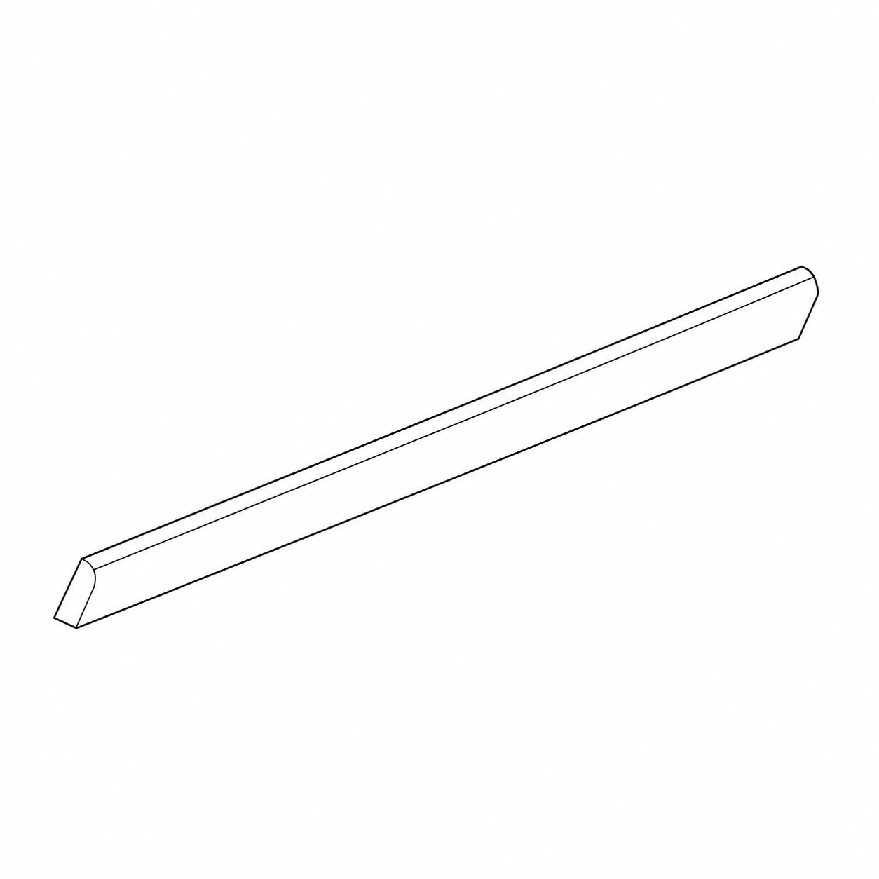 Oak Shaker Scribe Molding